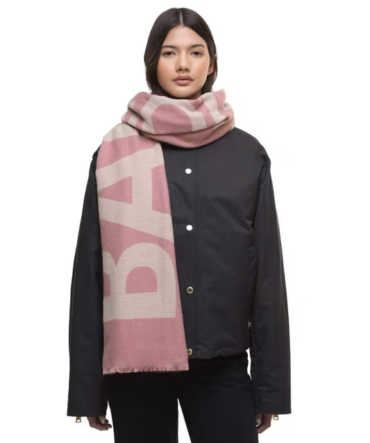 Mills logo scarf