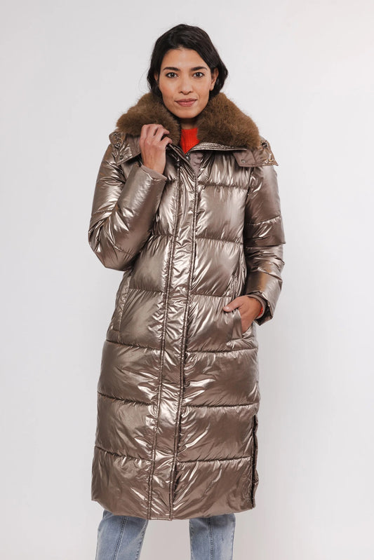 Bronze heart coat