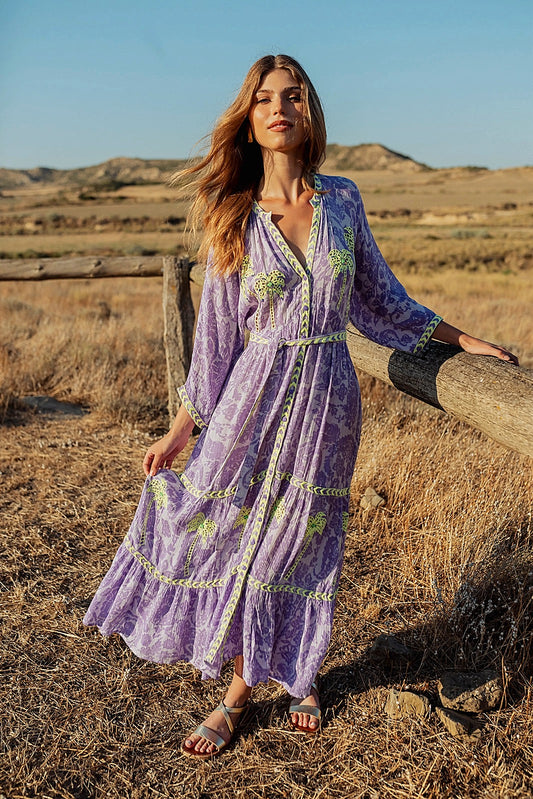 Purple dress