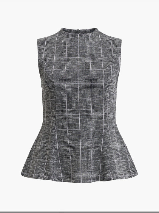 Wesley Check Top