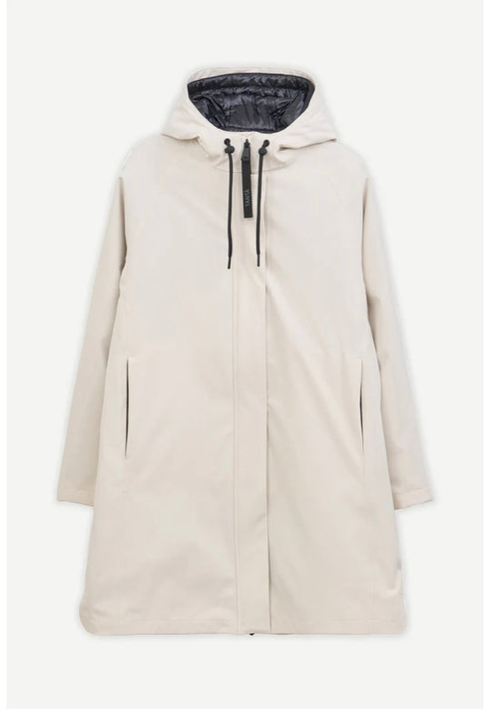 Tanta Oluja coat whitecap gray