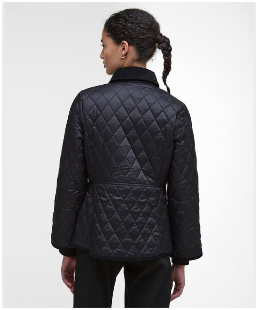 Barbour Fitted Beadnell Quilted Black
