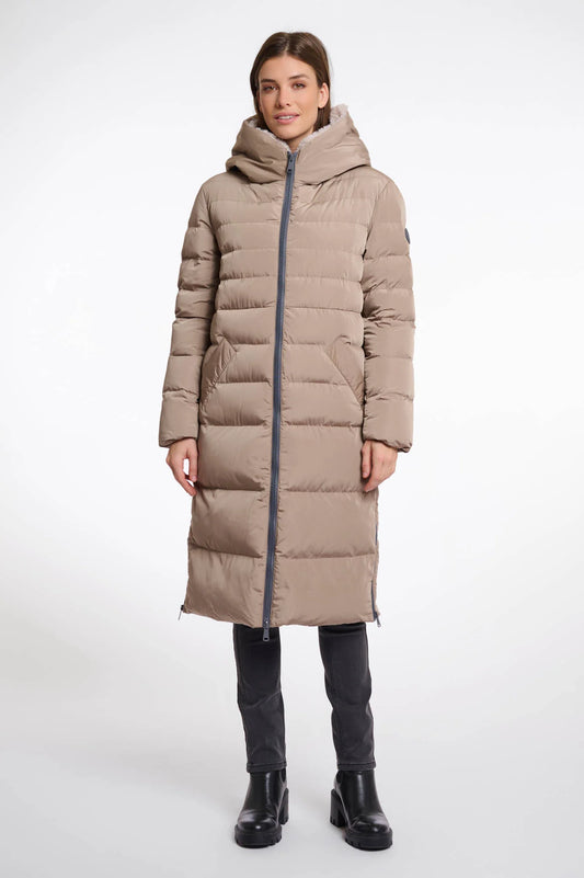 Keila faux-fur coat