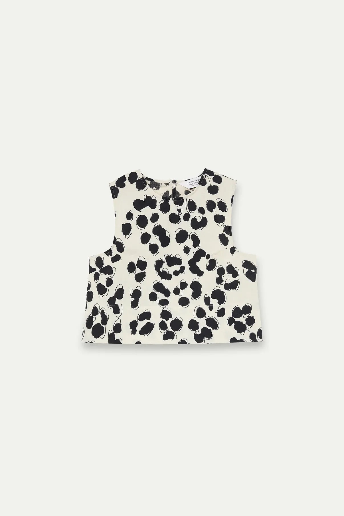 Dalmatian print top