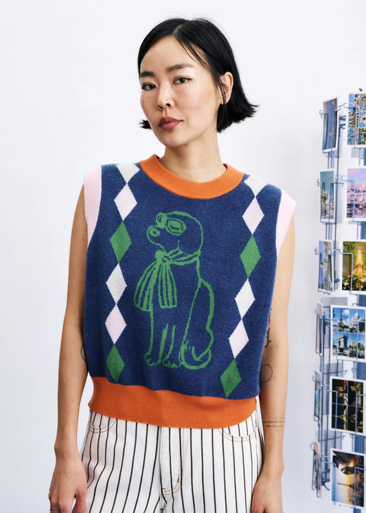SWEATER TORQUAY NAVY BLUE