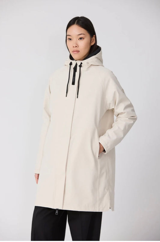 Tanta Oluja coat whitecap gray