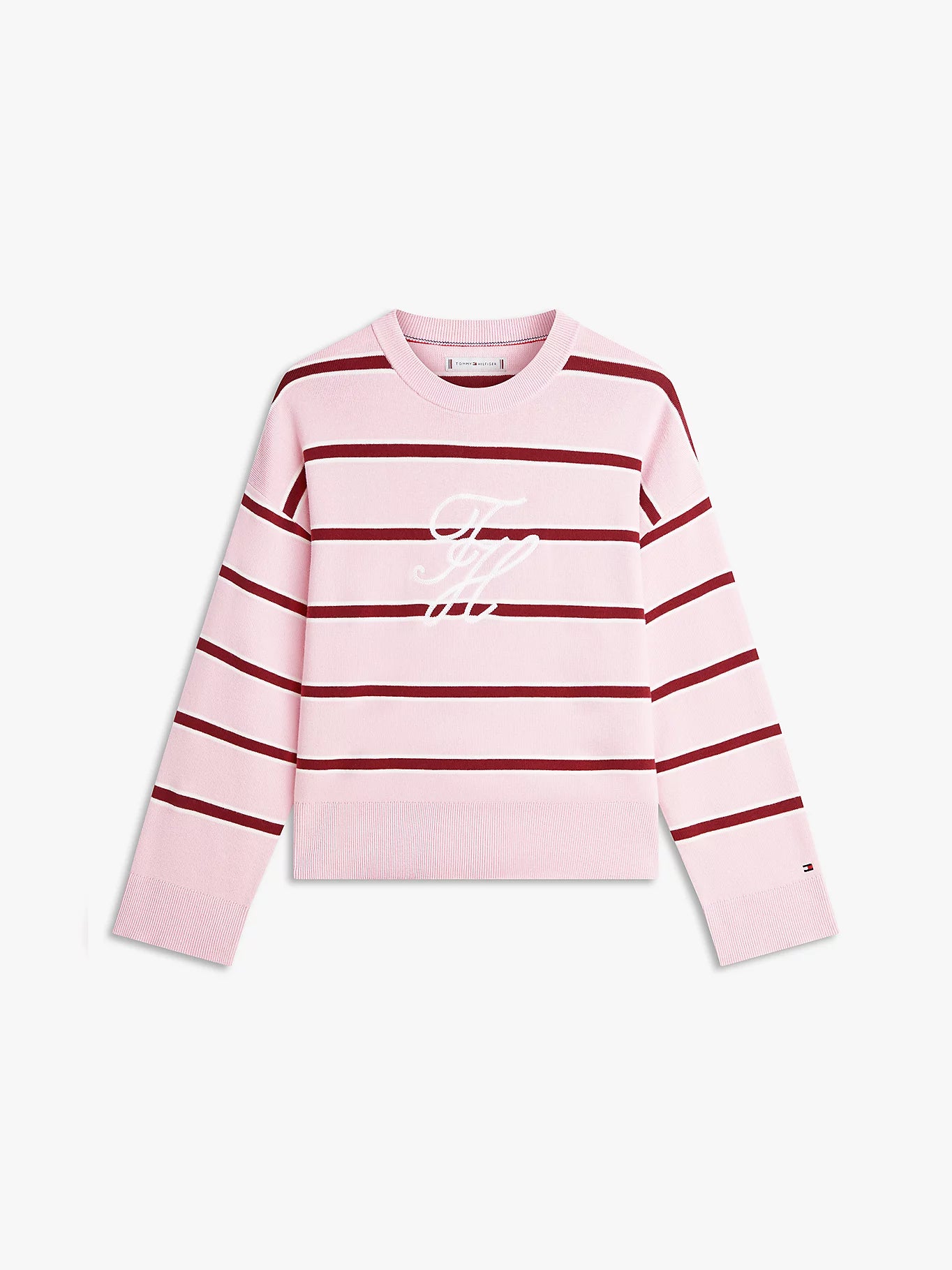 Knit Logo Embroidery Relaxed Jumper