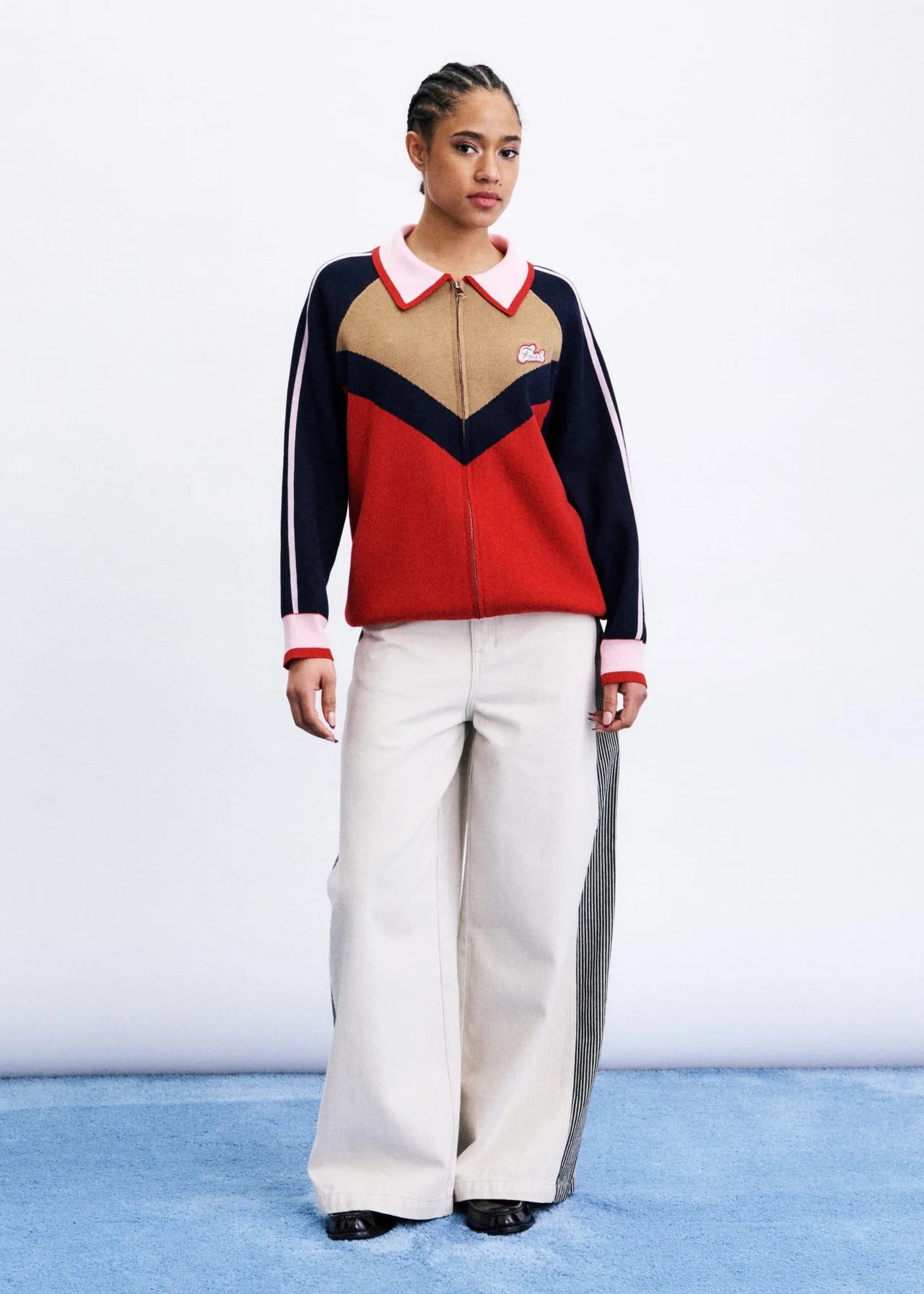 HANSHIN RED CARDIGAN