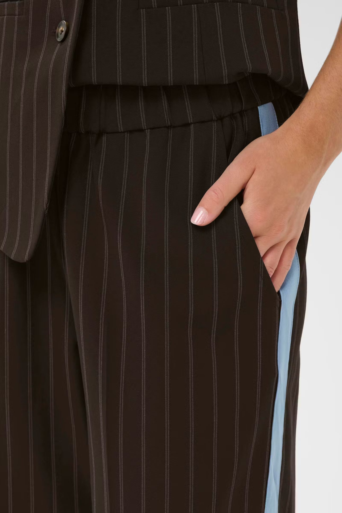 Pantelea Pant brown / Blue