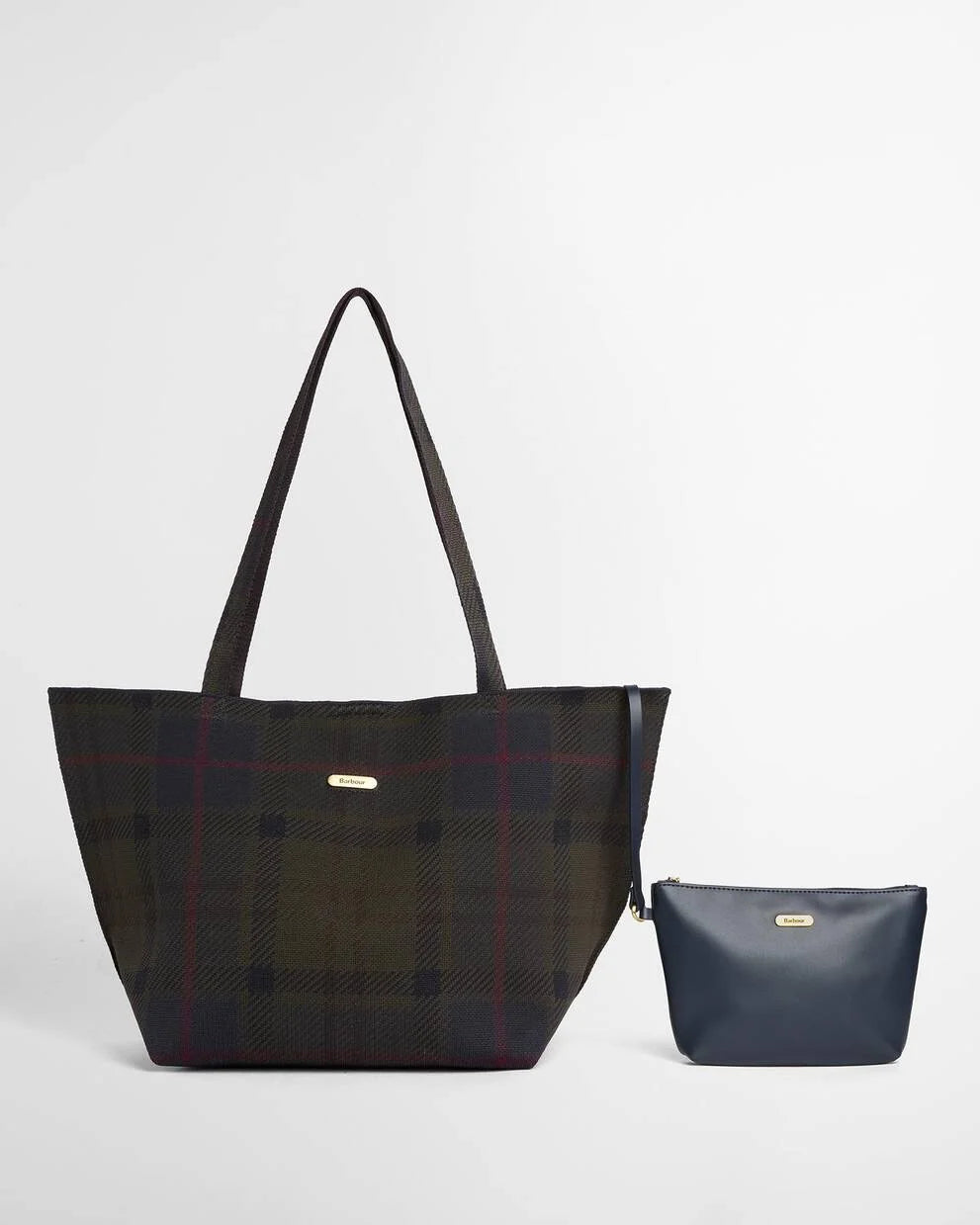 Layla Tartan Large Tote Bag
