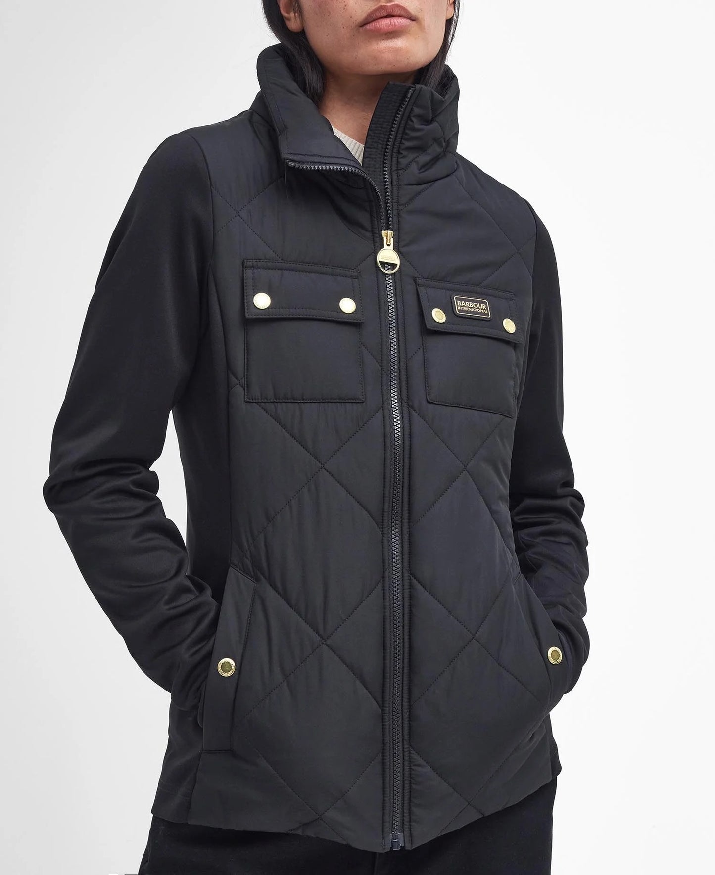 Rubins Quilted-Black