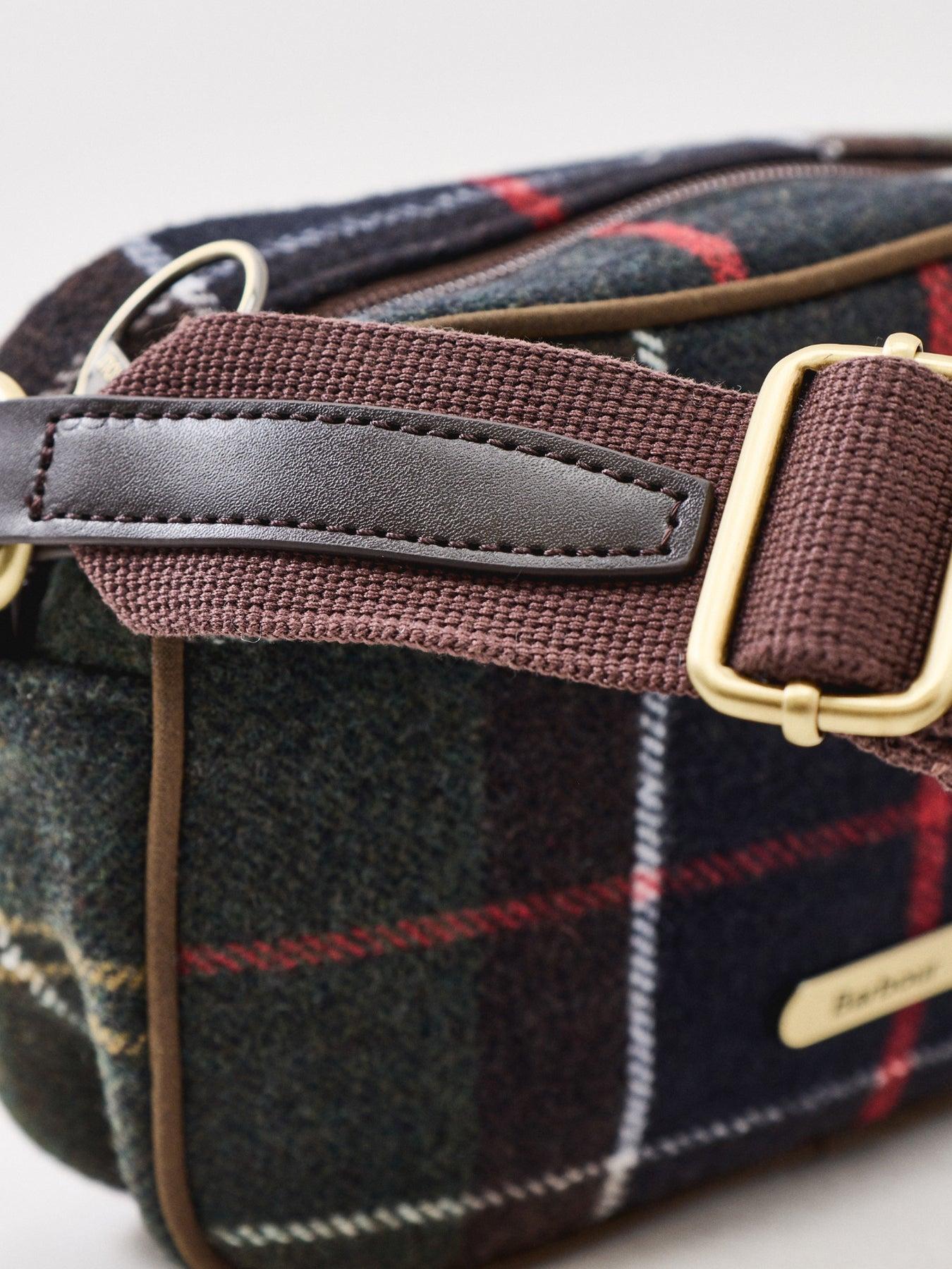 Contin tartan mini crossbody