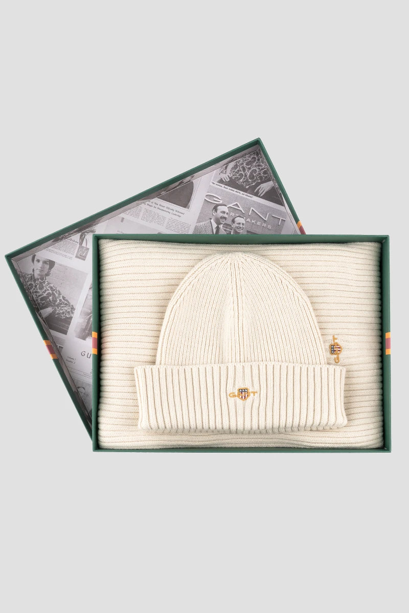 Shield Beanie & Scarf Gift Set