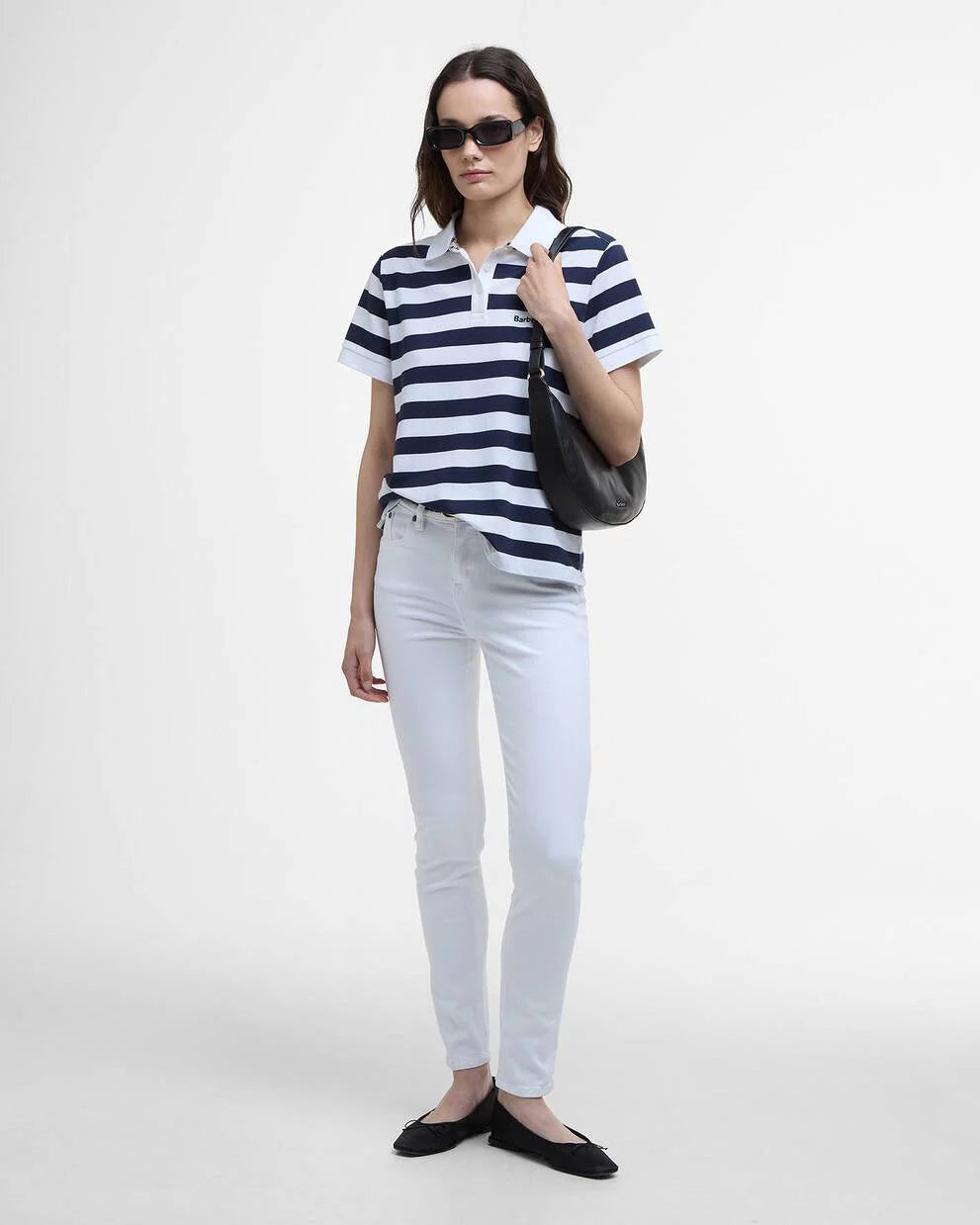 Ashbourne Striped Polo Shirt