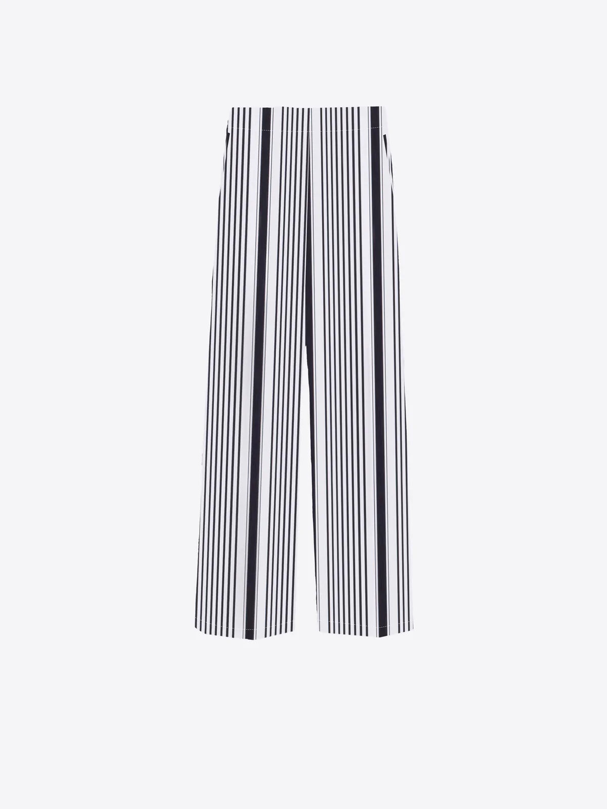 BLACK STRIPED TROUSERS DOLCE FAR NIENTE