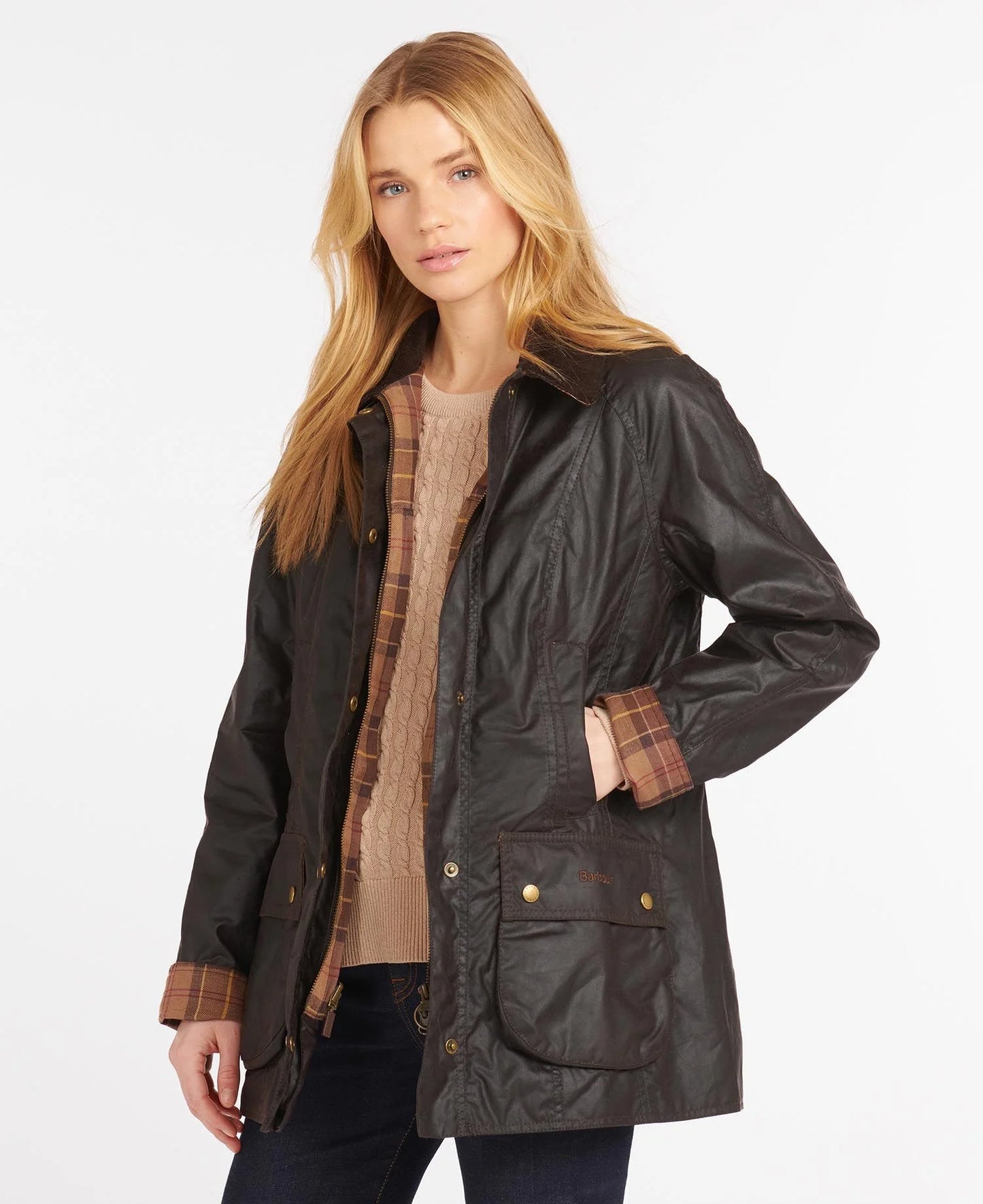 Beadnell® Waxed Jacket brown
