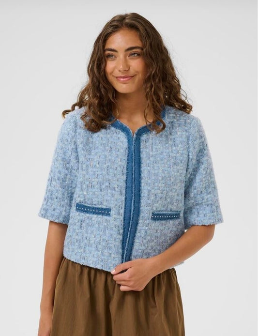 Upana Short Sleeve Blue Jacket