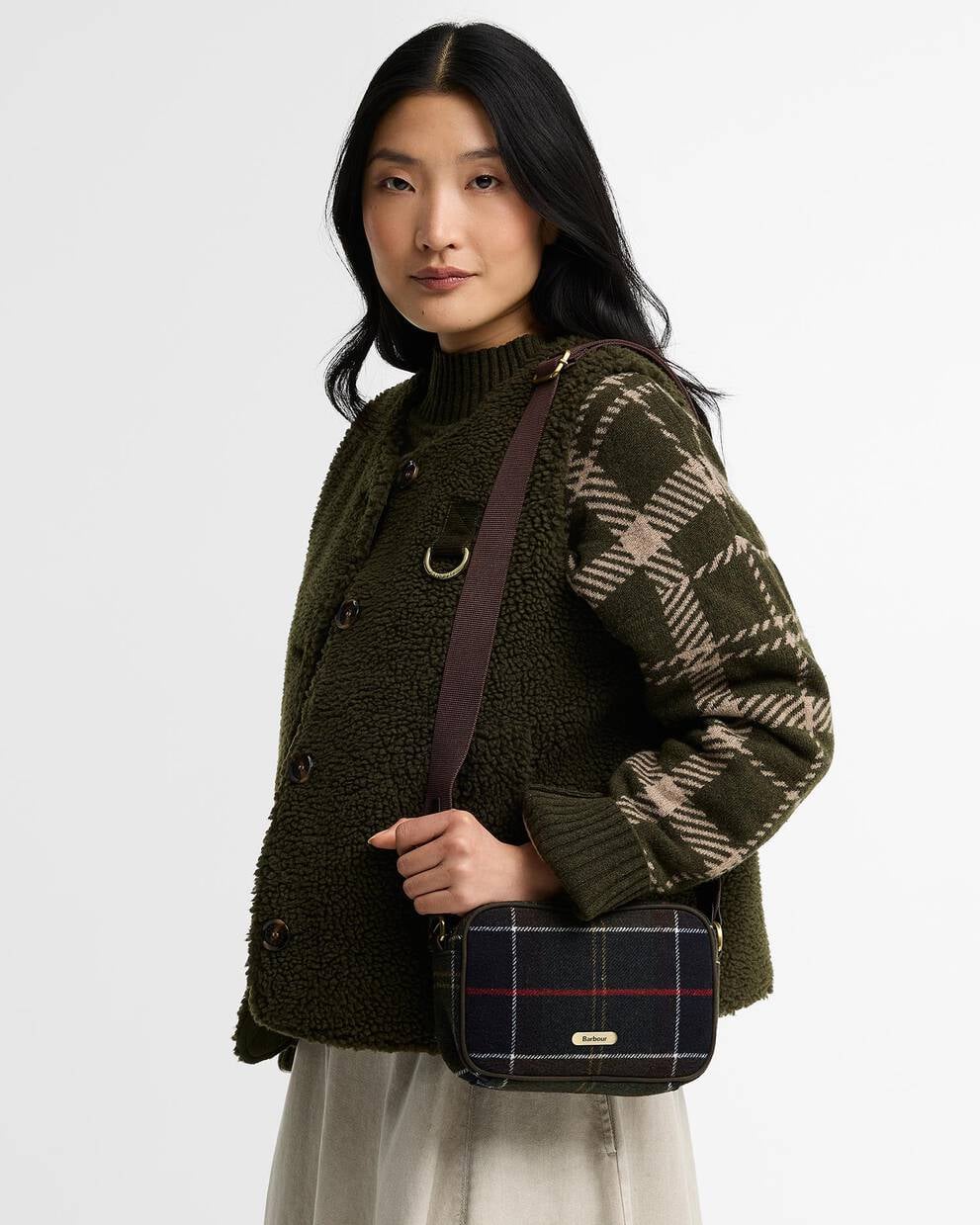 Contin Tartan Mini Crossbody