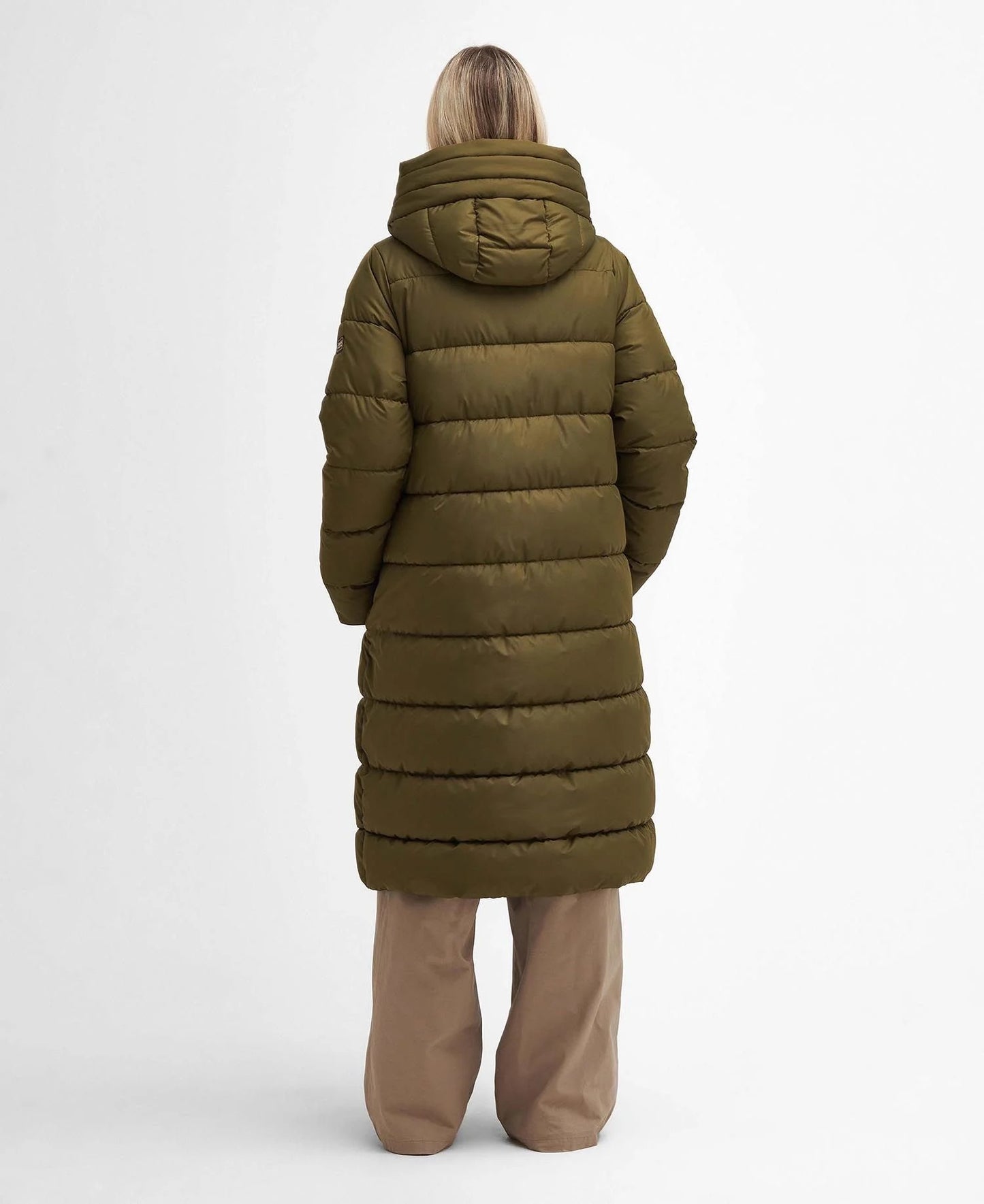 Barron Longline Baron Puffer Jacket- Empire Green