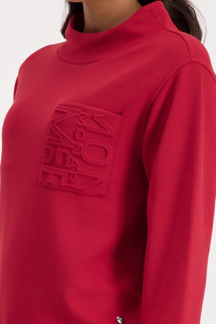 Red Rust 3D Pocket sweater 375