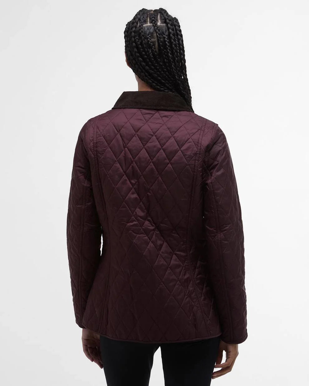 Black Cherry Annandale Quilted Jacket