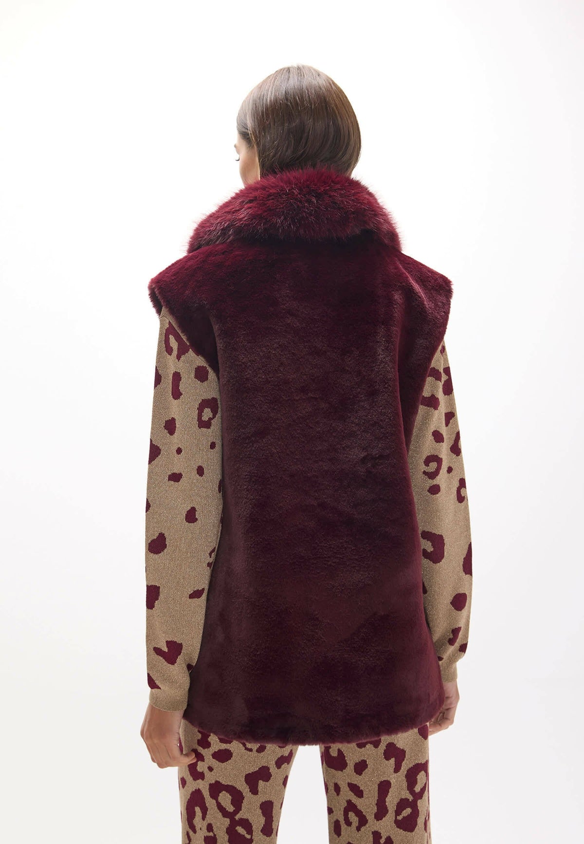 Burgundy Gilet