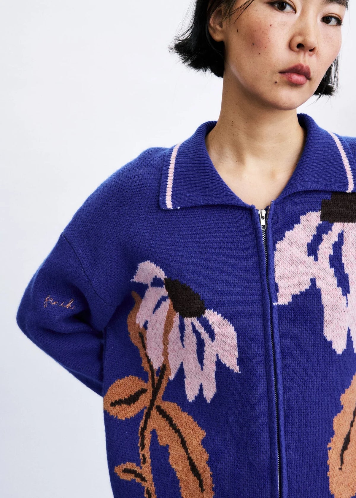 WANDO CARDIGAN ELECTRIC BLUE