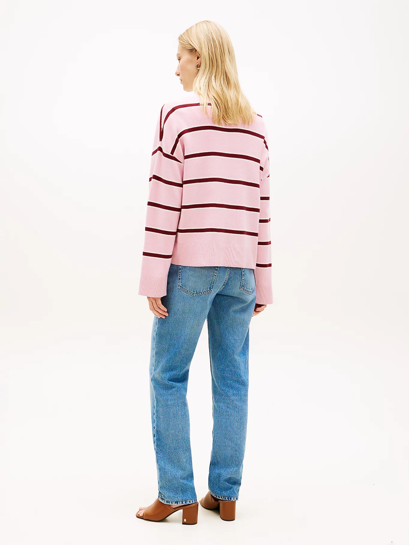 Knit Logo Embroidery Relaxed Jumper