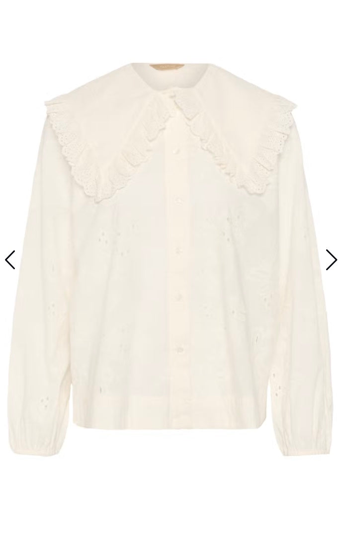 Claramille Shirt gardenia White