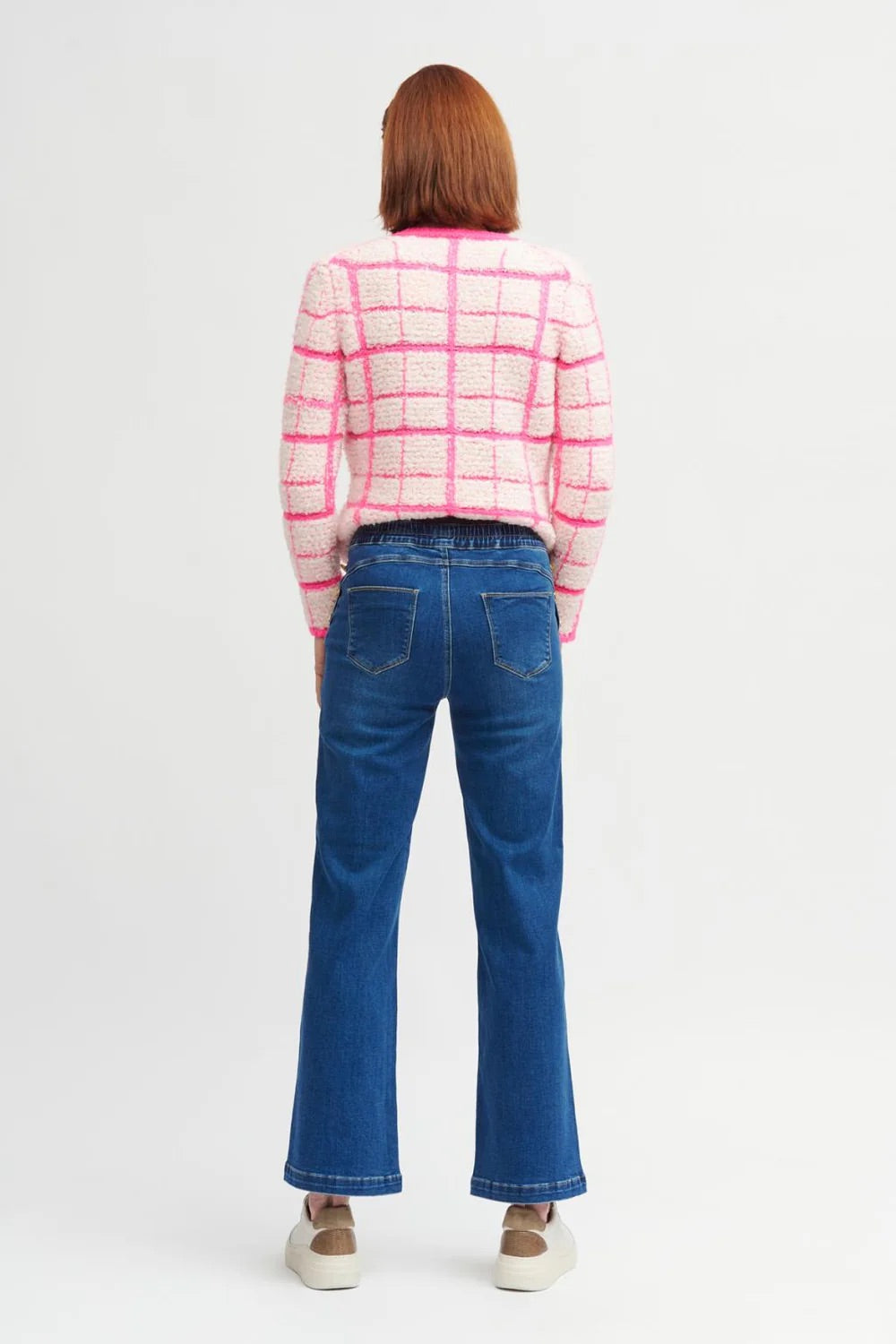 Boecillo denim jean with gold button detail