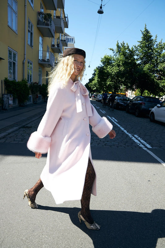 Merlacras Coat - Light Pink