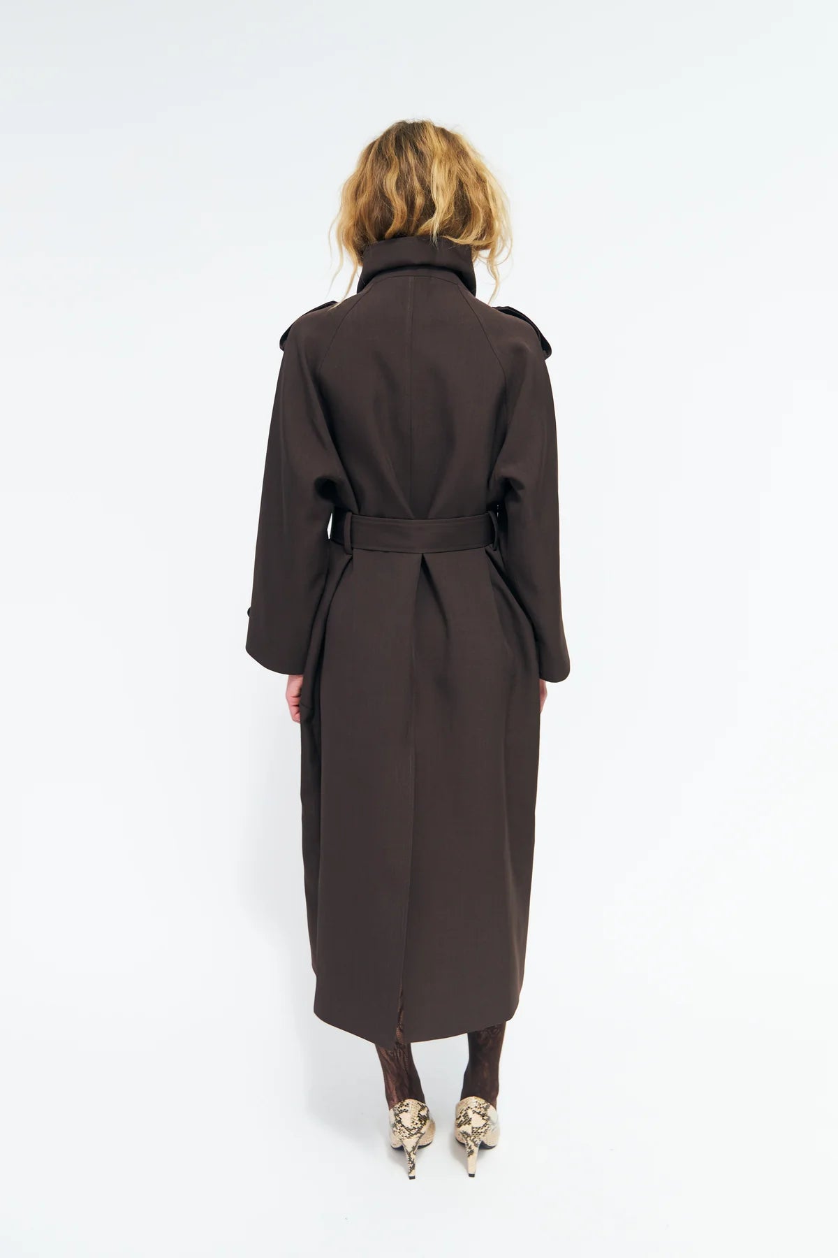 Leonoracras Trenchcoat - Dark Brown