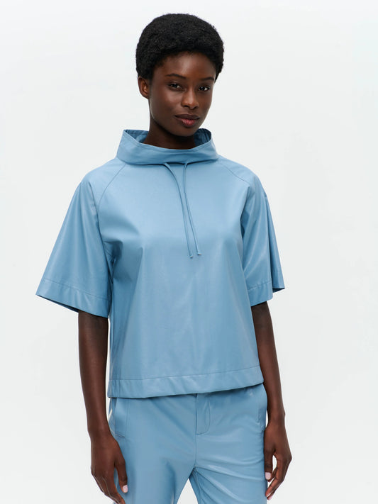 Florian Eco- Leather top