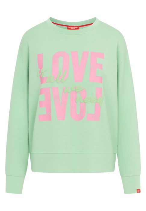 Love green sweater