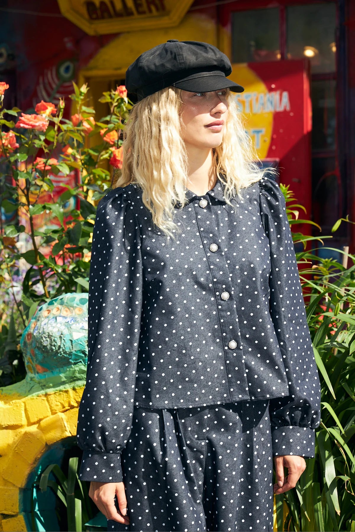 Spiritcras Shirt - Medium Blue Dot