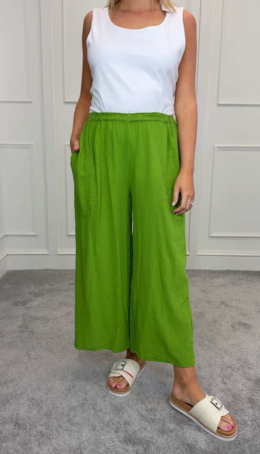 Bea Matcha trouser
