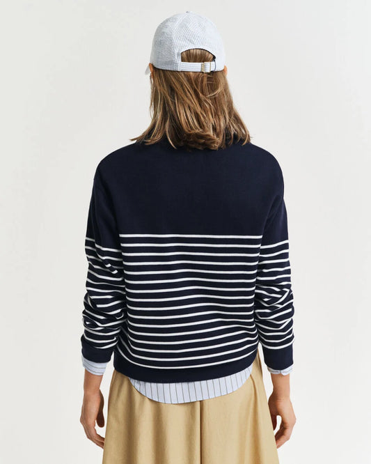 Berton Half zip Navy