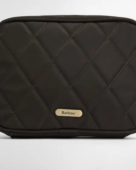 Quilted Crossbody Bag - Olive