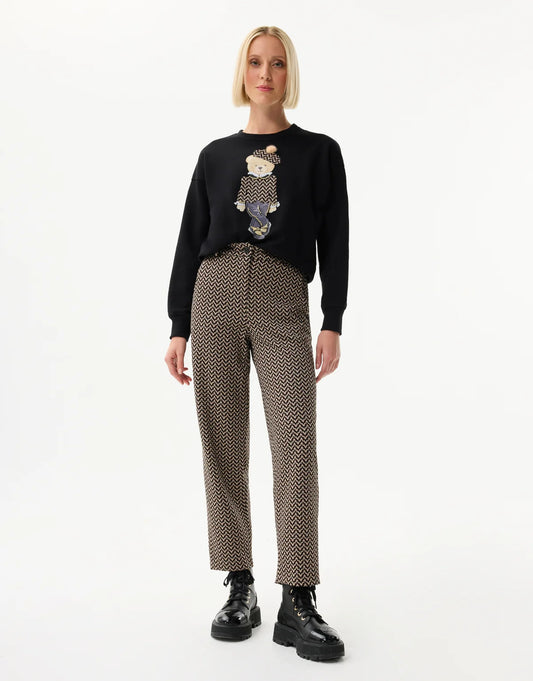 CHEVRON PATTERN PANTS