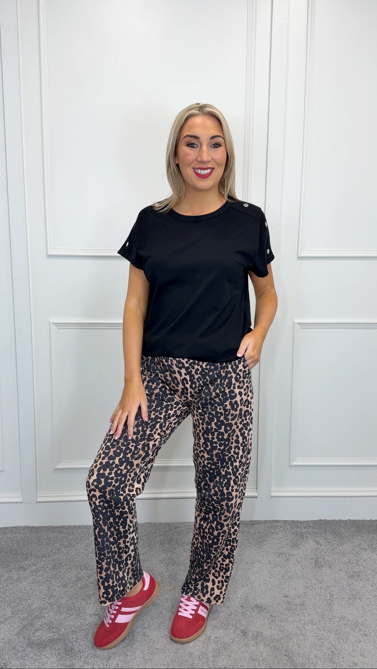 Charlie Sweatpants Leopard