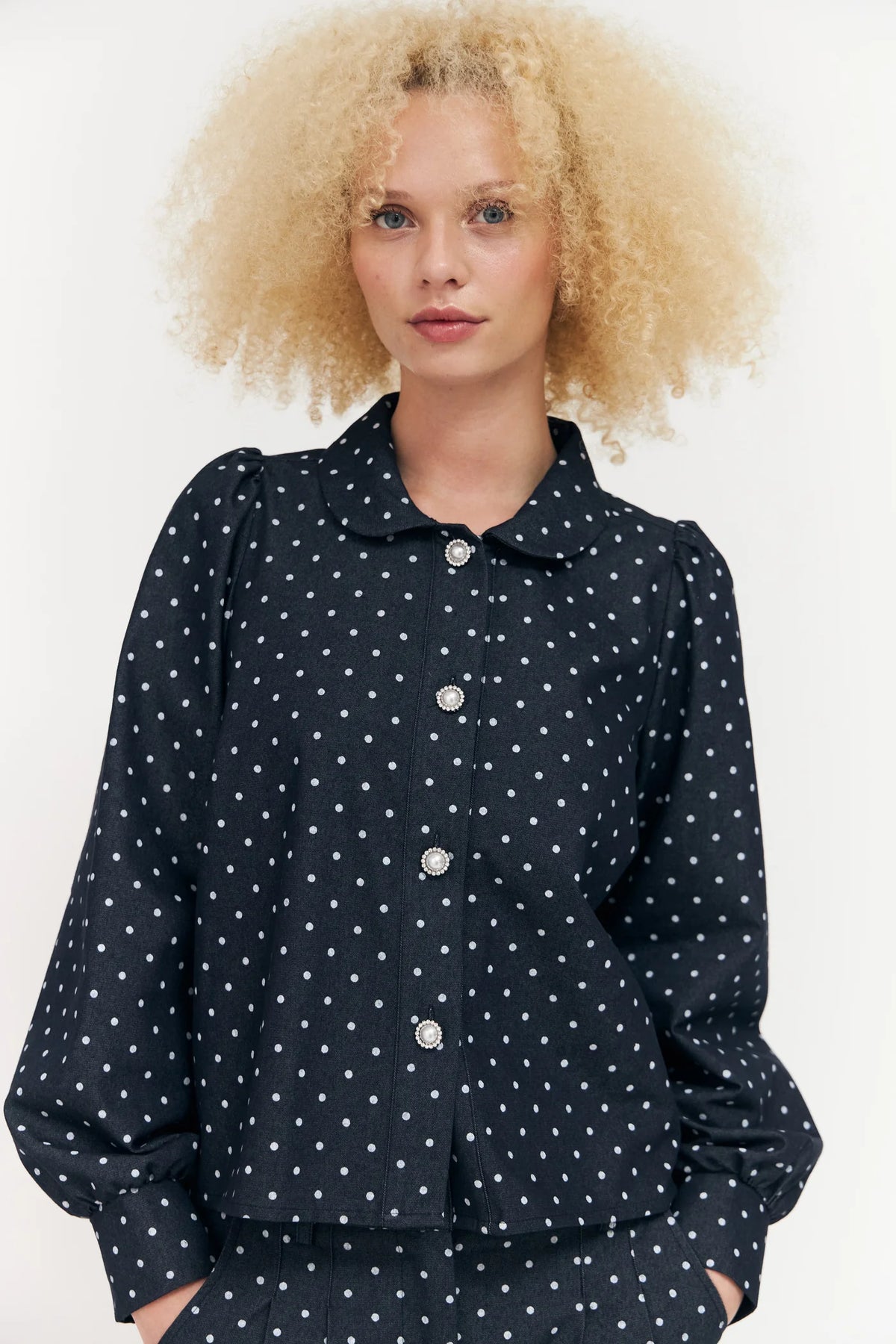 Spiritcras Shirt - Medium Blue Dot