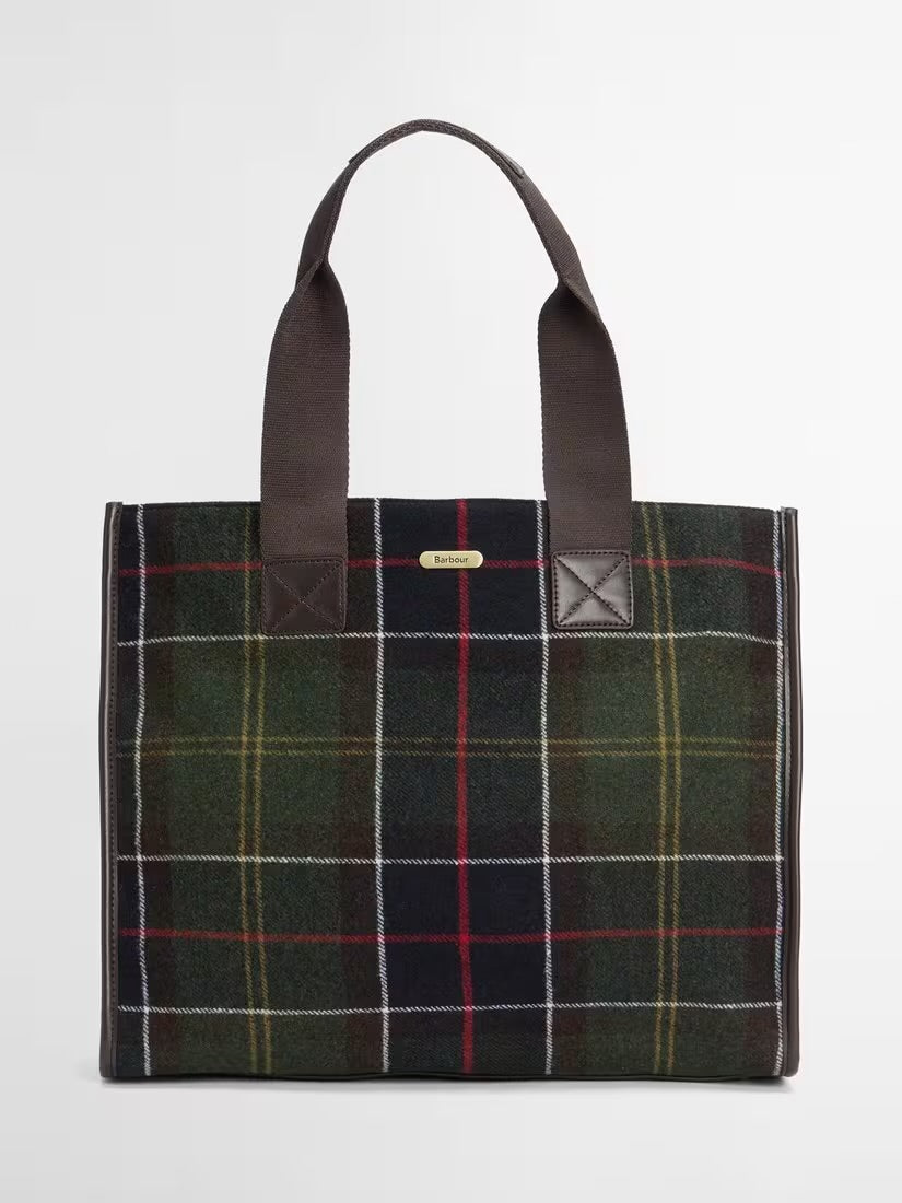 Turnberry Tote Bag, Classic Tartan