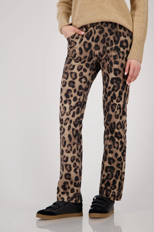 Leopard trousers