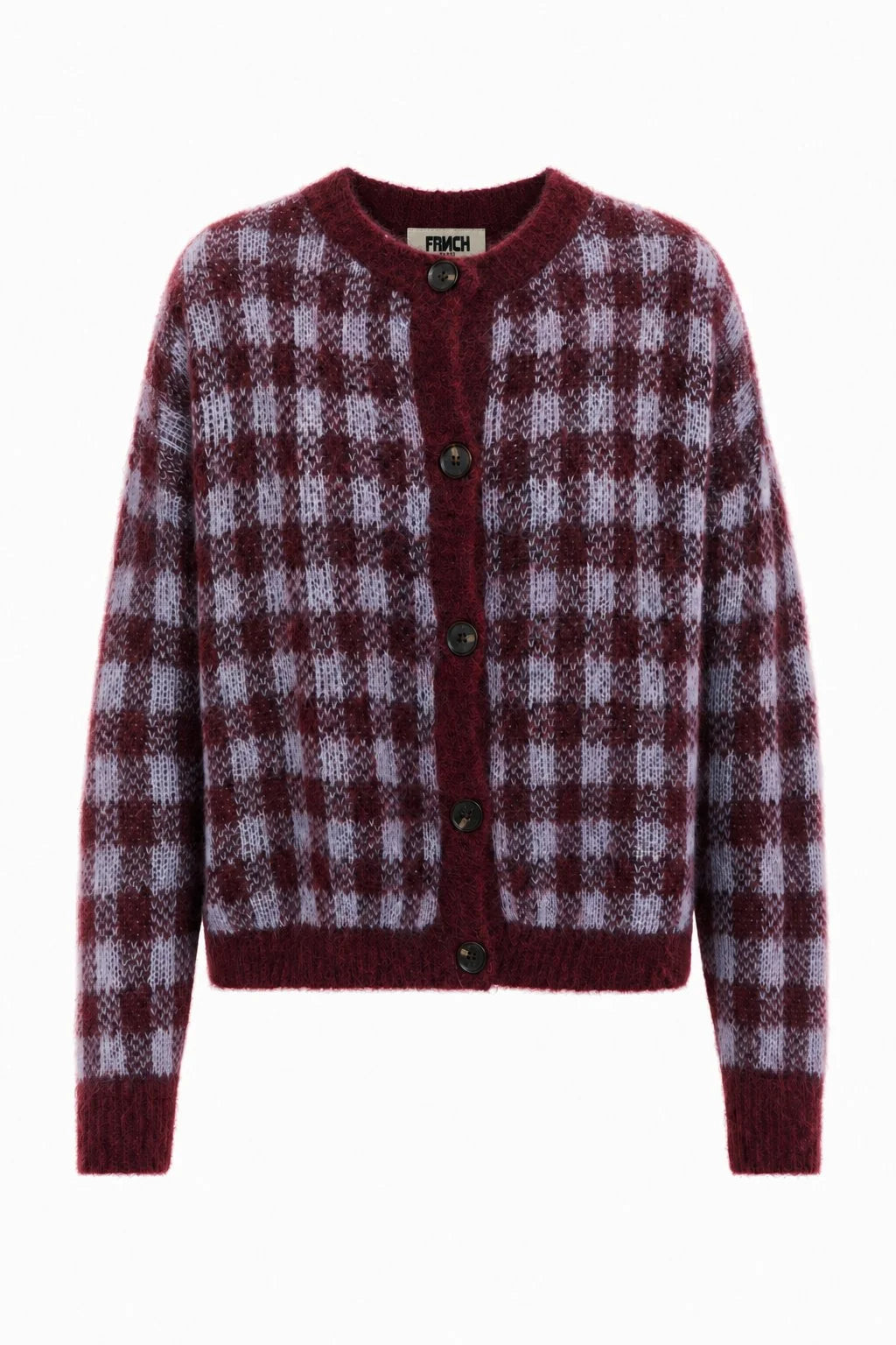 AOMORI CARDIGAN BURGUNDY