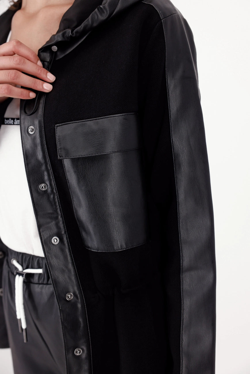 Leather look Jacket