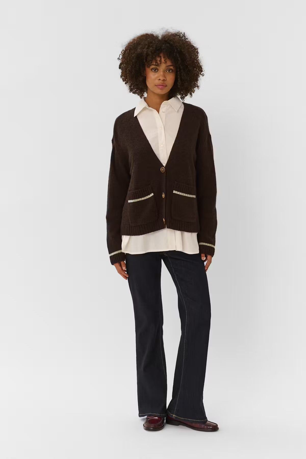 Nova Katrina Brown Cardigan
