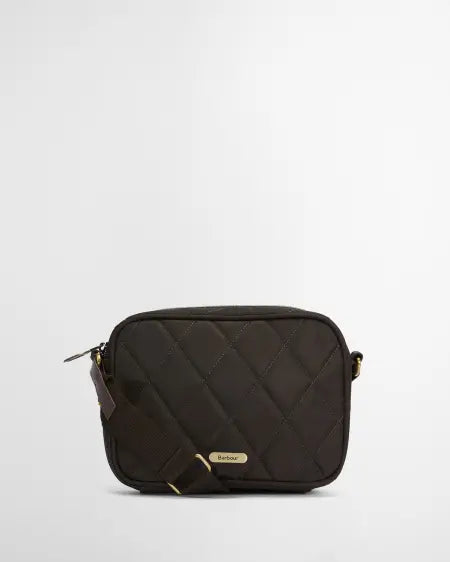 Quilted Crossbody Bag - Olive