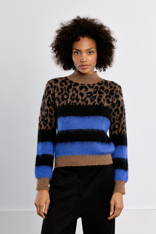 Leopard blue