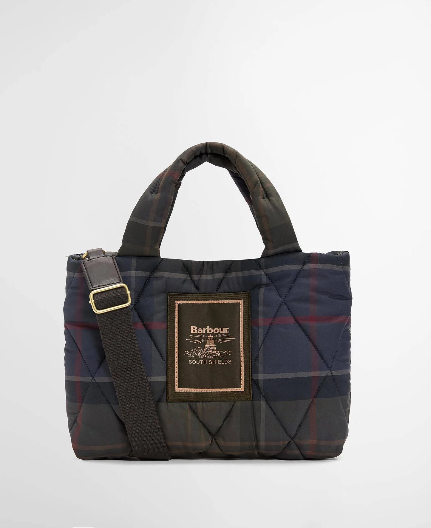 Tartan Arlene Mini Quilted tote Bag