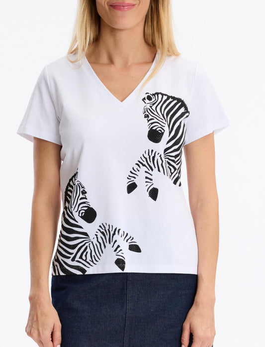 Zebra top 999